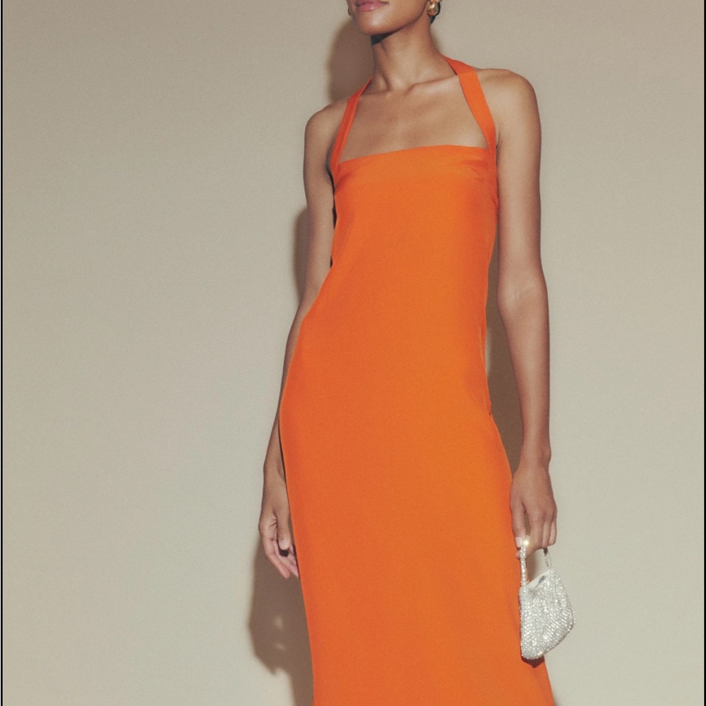 Reformation Alli Silk Dress